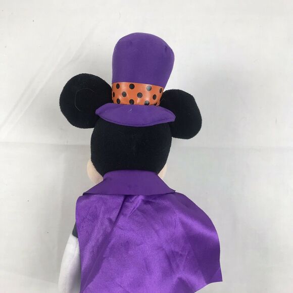 Disney‎ Just Play 2020 Mickey Mouse Dracula Happy Halloween Plush 11” - Picture 4 of 8